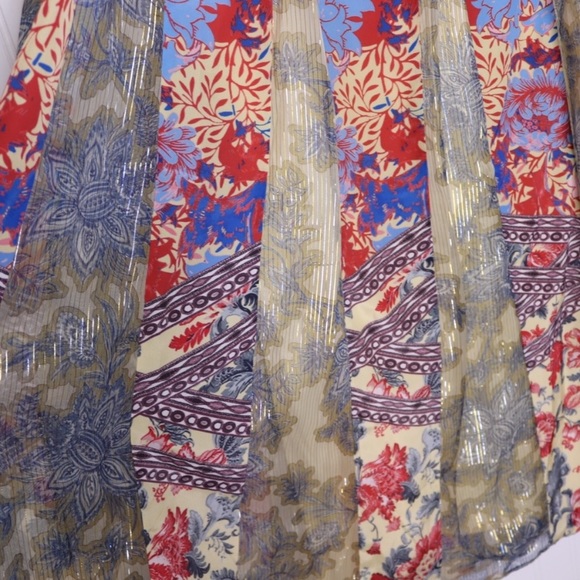 🆕NWT sz XS-S Anthropologie boho maxi skirt - Picture 6 of 8